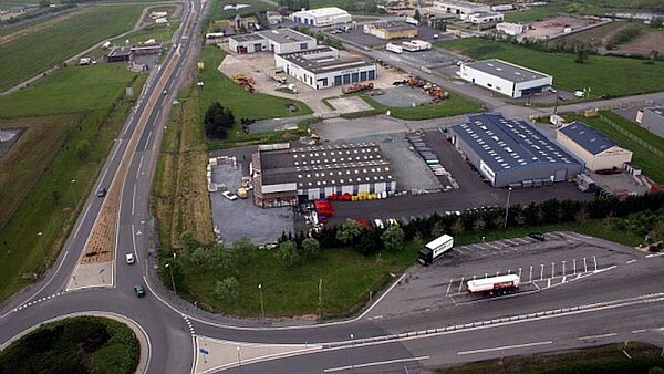 Vue aérienne Zone d'activités de l'Aufresne - Ancenis-Saint-Géréon / Mésanger