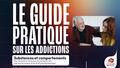 Une du guide des addictions COMPA