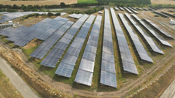 Centrale photovoltaïque de Mésanger