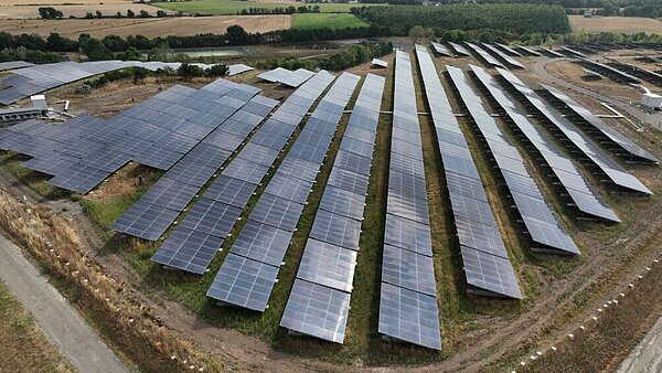 centrale photovoltaïque du Pays d'Ancenis à Mésanger