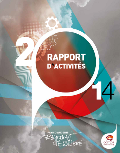 Une du Rapport d'activités COMPA 2014