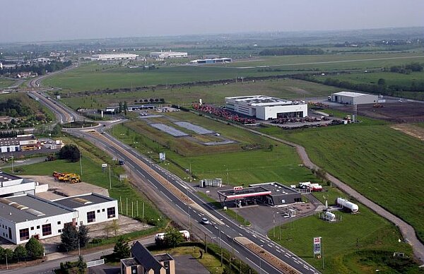 Vue aérienne ZAC Aubinière Savinière - Ancenis-Saint-Géréon