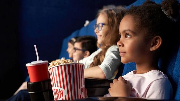 Salles de cinéma avec des enfants