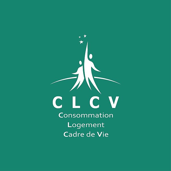 Logo CLCV Consommation Logement Cadre de Vie