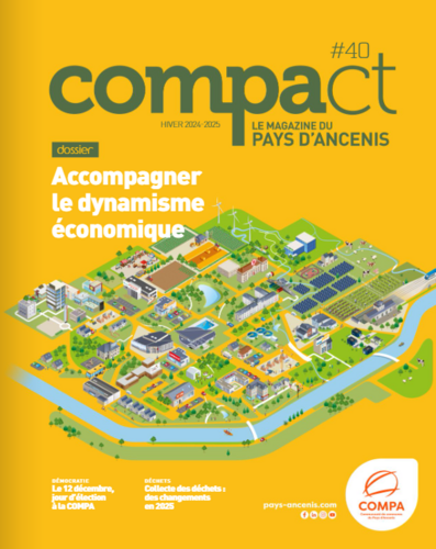 Une du Magazine Compact n°40 - Hiver 2024 2025