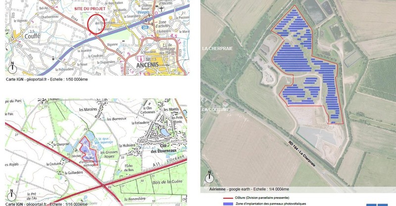 Situation et implantation du site