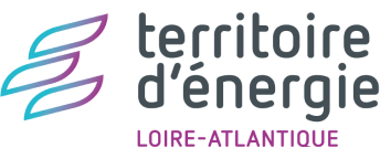 Logo Territoire d'énergie 44 (ex sydela)