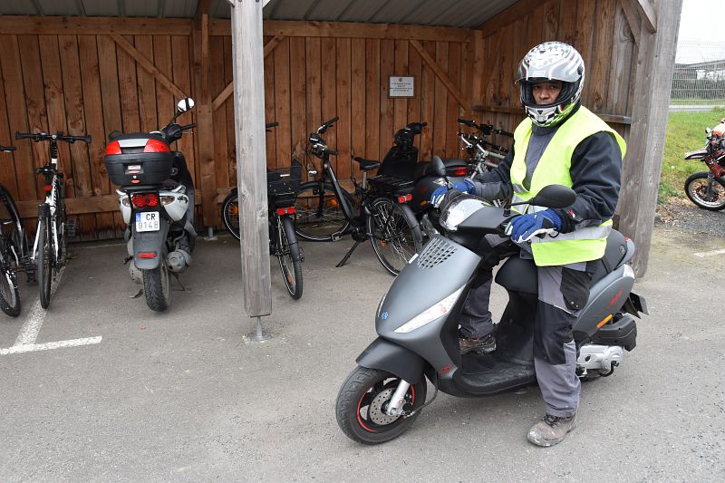 Scooter du réseau mobilité